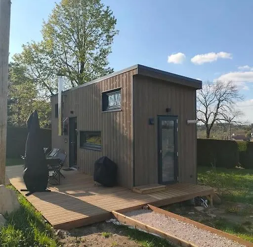 Tiny House A Champdray La Ty Vosg\'Breizh